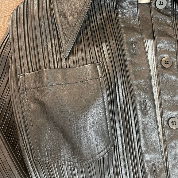 Nanushka Black long sleeve shirt/jacket - Picture 3 of 7